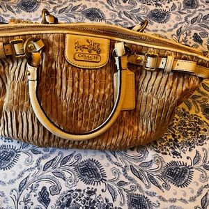 Coach Madison Sophia Gathered pleated bag